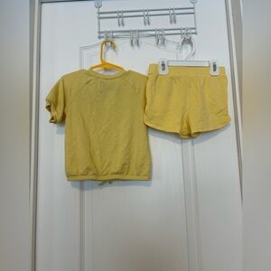 Old Navy Yellow Kids Matching Set